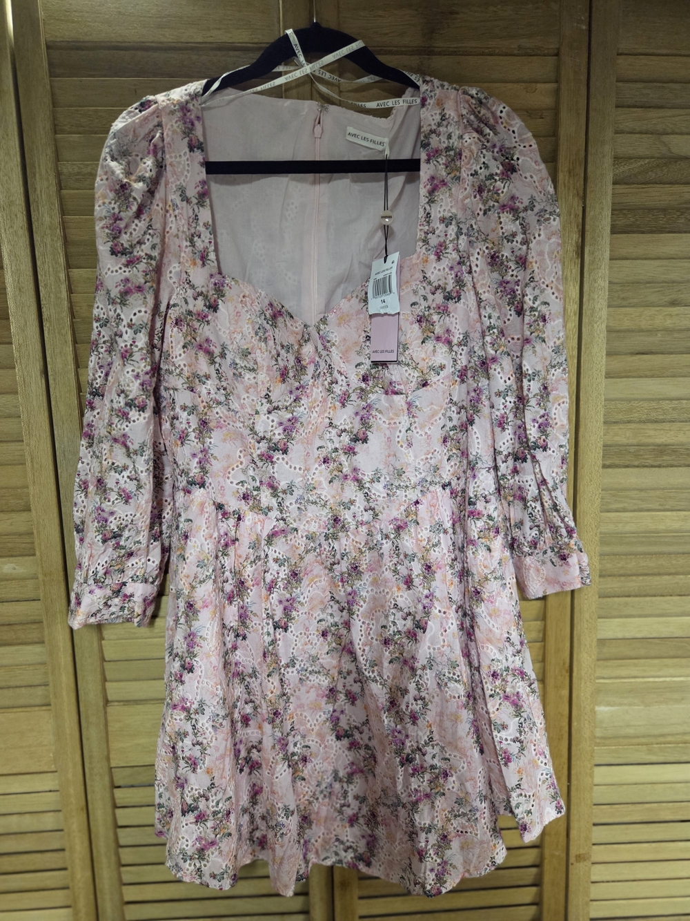 Avec Les Filles Floral Dress – Size 14 – NWT
